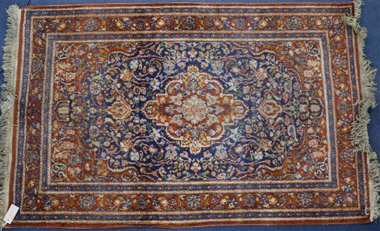 A Persian Tabriz style rug, 4ft 8in. x 3ft